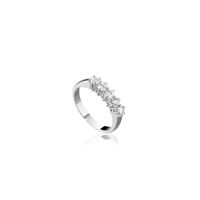 Ring Orelù Woman in White Gold Diamante 0.36 Ct 001074ROZA - 001074ROZA